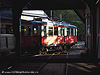 Triebwagen BR 479 nahe der Bergstation der Standseilbahn