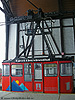 In der Bergstation der Schwebebahn