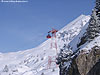 Die schönste Seilbahn der Welt inmitten kontrastreicher Winterlandschaft der Alpen - die Trittkopf-Pendelbahn!