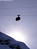 Trittkopf-Seilbahn im Gegenlicht