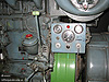 Dieselmotordetail der Trittkopfbahn